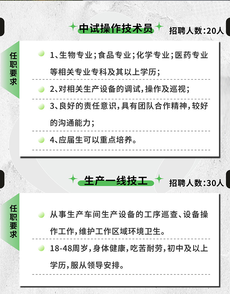 【尊龙凯时招聘】寻找优秀的你，我在尊龙凯时生物等你(图2)